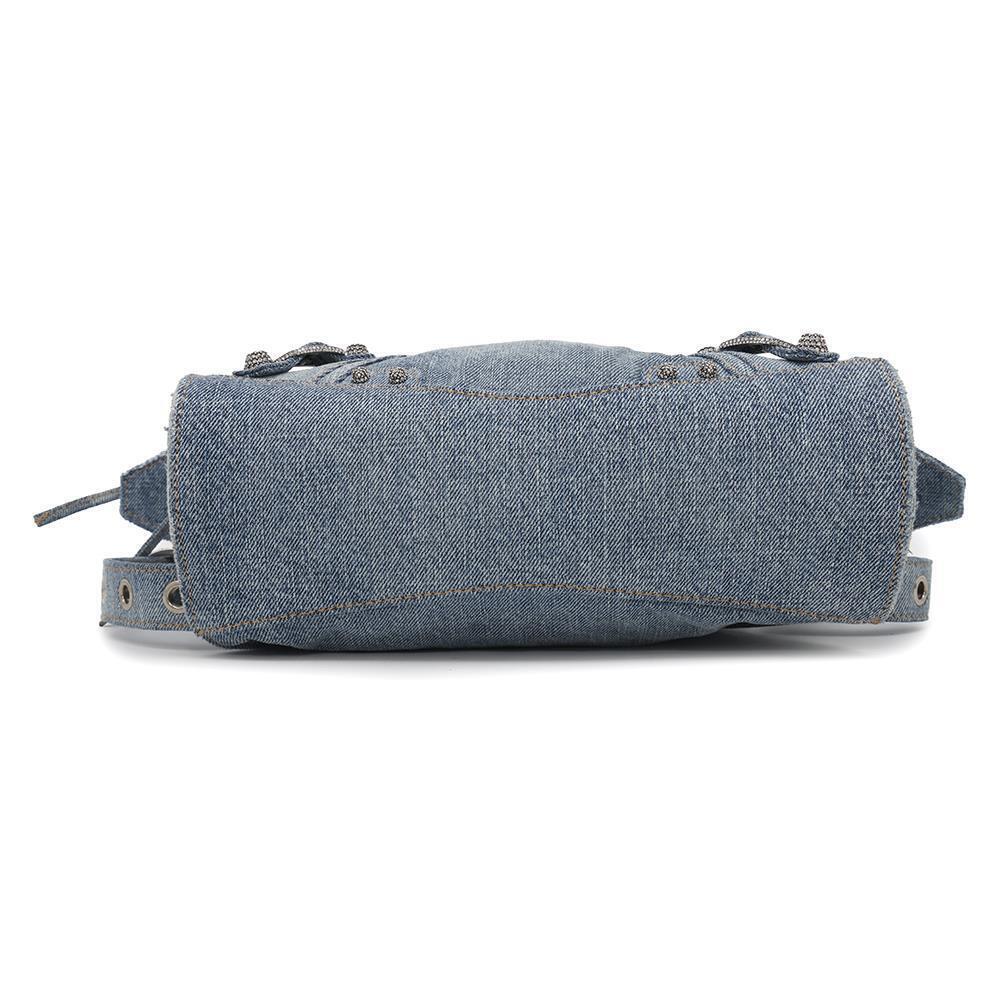 Balenciaga Neo Cagol XS Denim Handbag Shoulder Bag - Picture 3 of 12